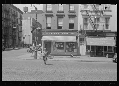New York, New York. 61st Street between 1st and 3rd Avenues. A street…, New York (State), 1938