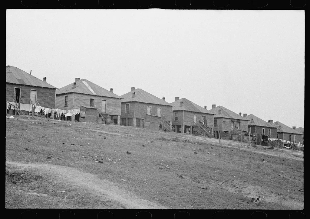 Negro houses, Winston-Salem, North Carolina, 1936