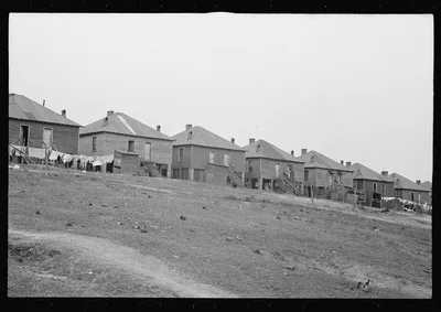 Negro houses, Winston-Salem, North Carolina, 1936