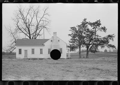 [Untitled photo, possibly related to: Resettlement-constructed…, Georgia, 1936