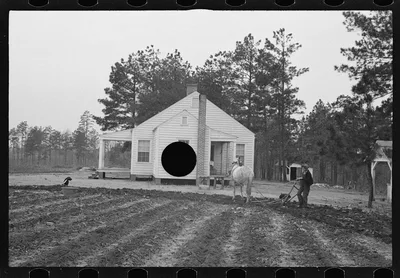 [Untitled photo, possibly related to: Resettlement-constructed…, Georgia, 1936
