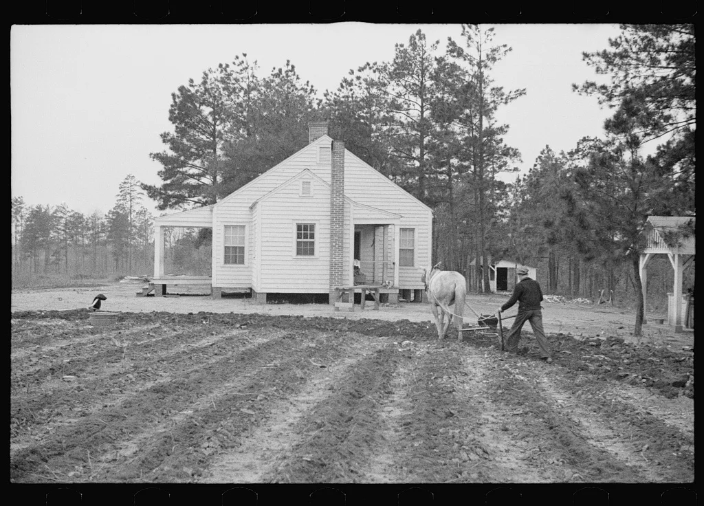 Resettlement homestead near Eatonton, Georgia. Briar Patch Project, 1936