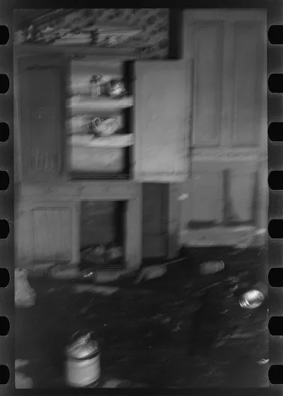 [Untitled photo, possibly related to: Interior of a farmhouse near…, Tennessee, 1937