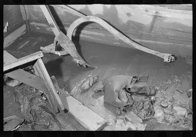 [Untitled photo, possibly related to: Interior of a farmhouse near…, Tennessee, 1937