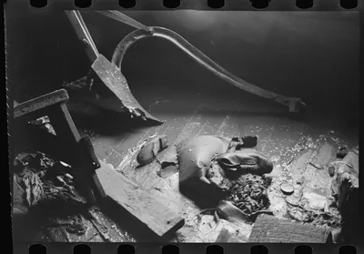[Untitled photo, possibly related to: Interior of a farmhouse near…, Tennessee, 1937