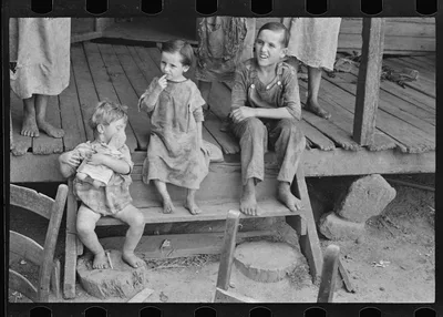 Tengle children, Hale County, Alabama, 1936
