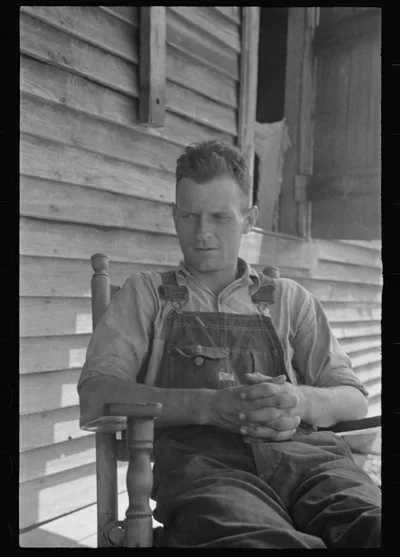 [Untitled photo, possibly related to: Floyd Burroughs, Hale County,…, Alabama, 1936