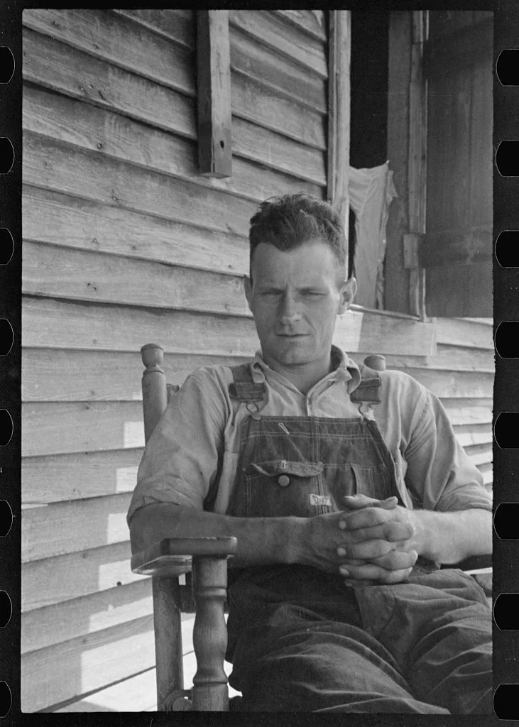 [Untitled photo, possibly related to: Floyd Burroughs, Hale County,…, Alabama, 1936