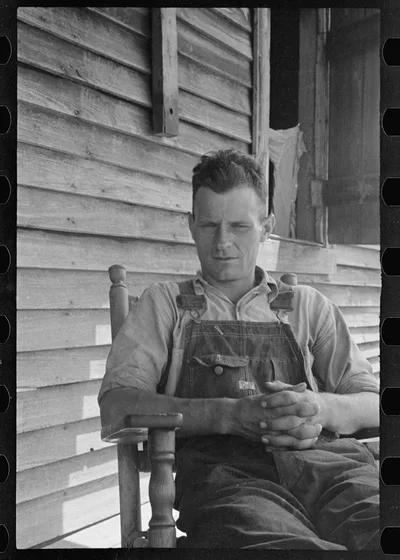 [Untitled photo, possibly related to: Floyd Burroughs, Hale County,…, Alabama, 1936