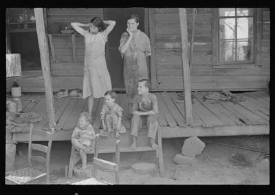 Tengle children, Hale County, Alabama, 1936