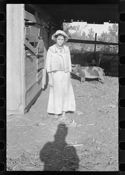 [Untitled photo, possibly related to: Dora Mae Tengle, Hale County,…, Alabama, 1936