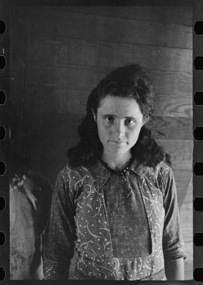 Dora Mae Tengle, Hale County, Alabama, 1936