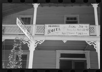 [Untitled photo, possibly related to: Boardinghouse, Alabama], 1936
