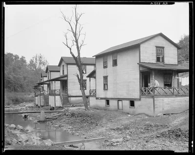 Scott's Run mining camps near Morgantown, West Virginia. Company…, 1935