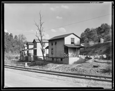 Scott's Run mining camps near Morgantown, West Virginia. Company…, 1935