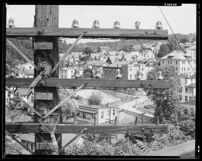 View of Morgantown, West Virginia, 1935