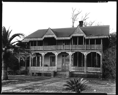 Victorian cottage. Waveland, Mississippi, 1936