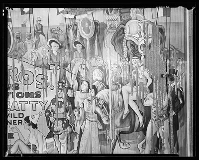 Circus poster. Alabama, 1935