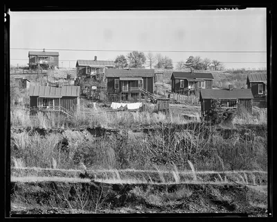 Alabama miners' houses near Birmingham, Alabama, 1935