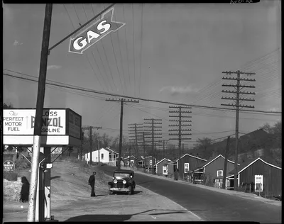 Alabama miners' houses near Birmingham, Alabama, 1935