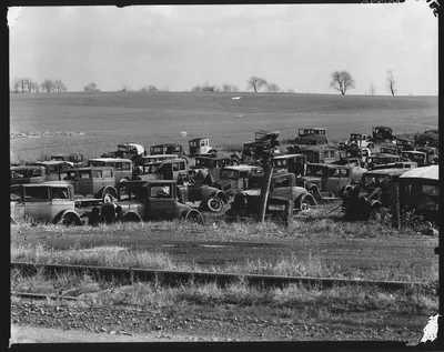 Auto dump near Easton, Pennsylvania, 1935