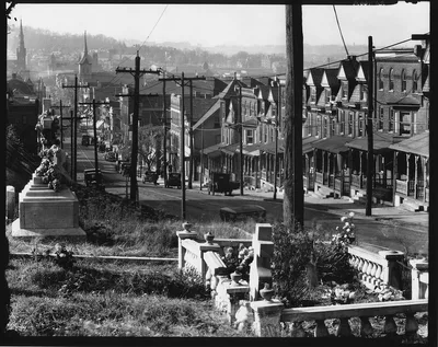 Street in Bethlehem. Pennsylvania, 1935