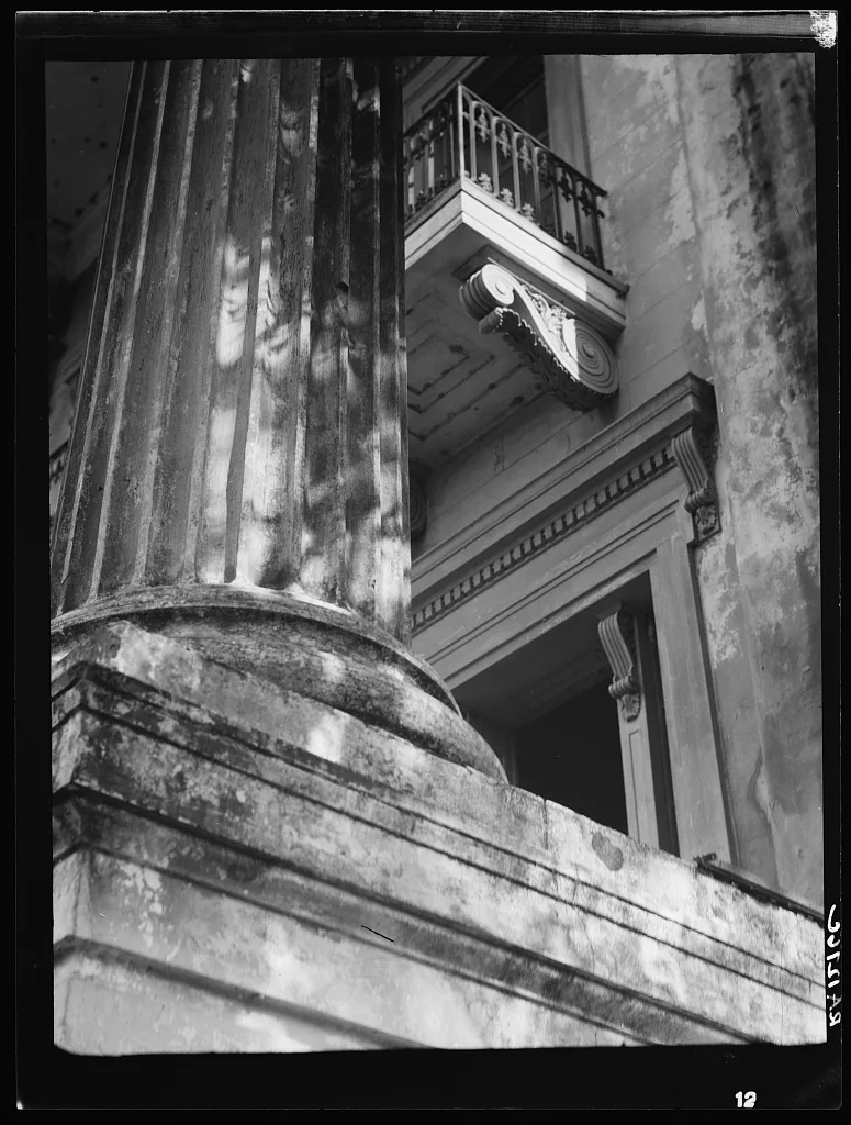Belle Grove Plantation, 1858. Louisiana, 1936