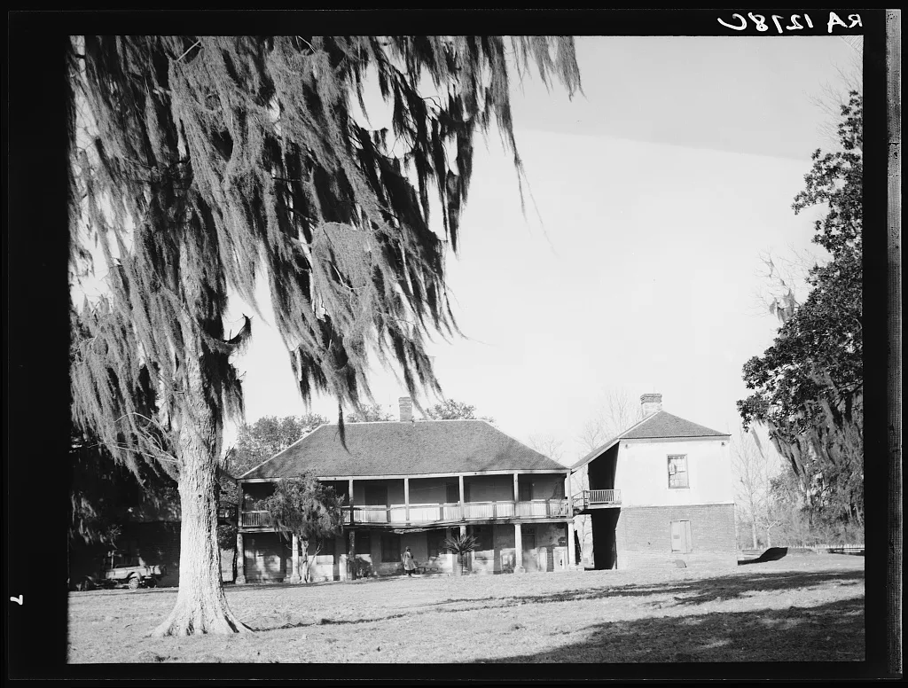 Plantation Ormond above New Orleans, Louisiana, 1935