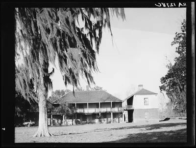 Plantation Ormond above New Orleans, Louisiana, 1935
