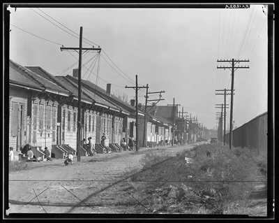 New Orleans Negro street. Louisiana, 1935