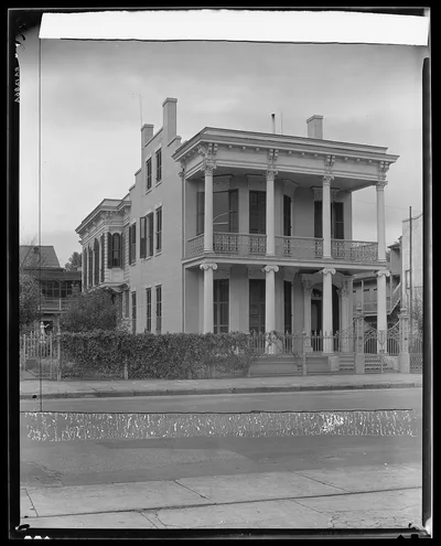 Nineteenth-century Greek revival house. 1749 Coliseum Street. New…, Louisiana, 1936