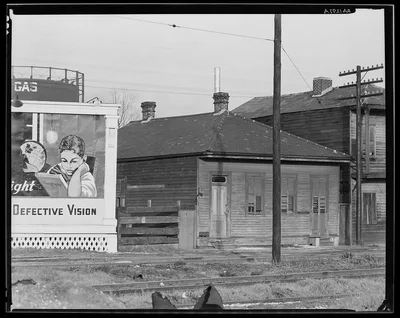Outskirts of factory district. New Orleans. Louisiana, 1936