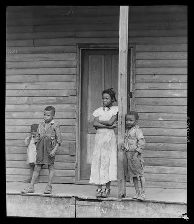 Negro children. Vicksburg, Mississippi, 1936