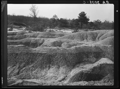 Erosion near Jackson, Mississippi, 1936
