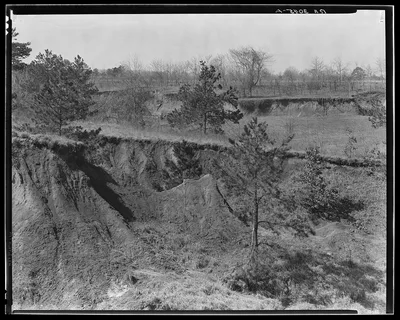 Erosion near Oxford, Mississippi, 1936