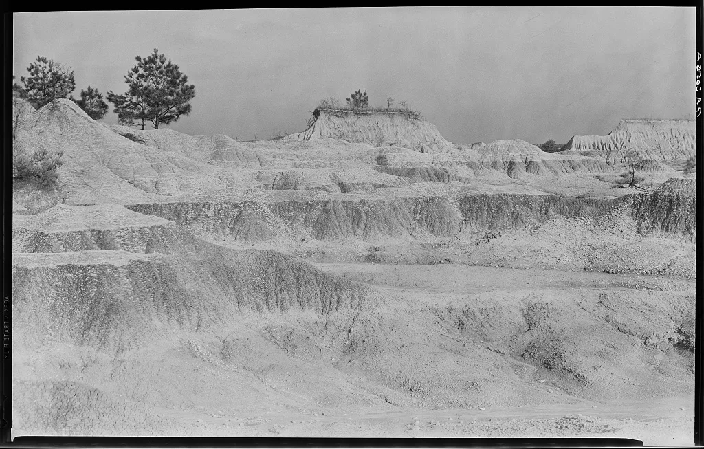 Erosion near Jackson, Mississippi, 1936