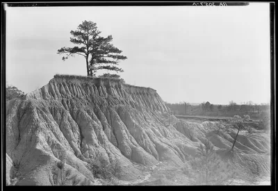 Erosion near Jackson, Mississippi, 1936