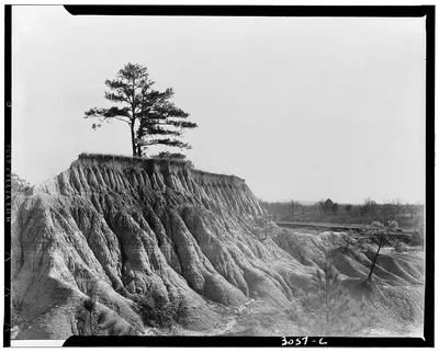 Erosion near Jackson, Mississippi, 1936