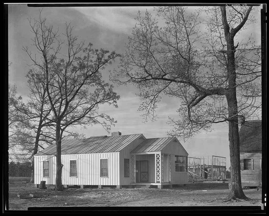 Resettlement project near Eatonton, Georgia, 1936