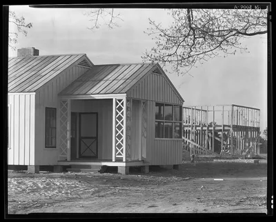 Resettlement project near Eatonton, Georgia. Briar Patch project, 1936