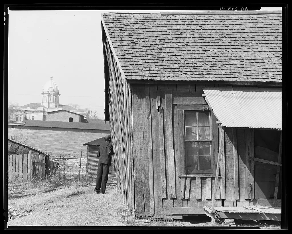 Negro house. Tupelo, Mississippi, 1936