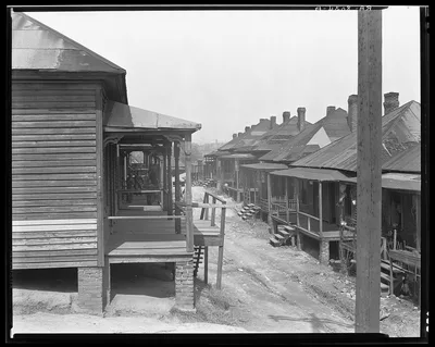 Negro houses. Atlanta, Georgia, 1936