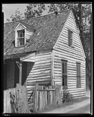 Frame house at Beaufort, South Carolina, 1936