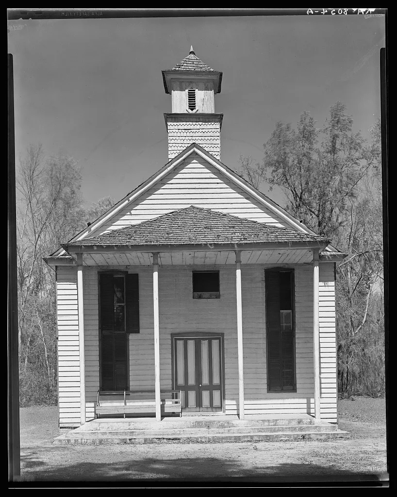 Negro church. South Carolina, 1936