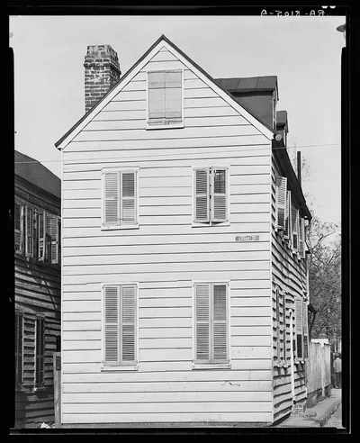 Frame house. Charleston, South Carolina, 1936