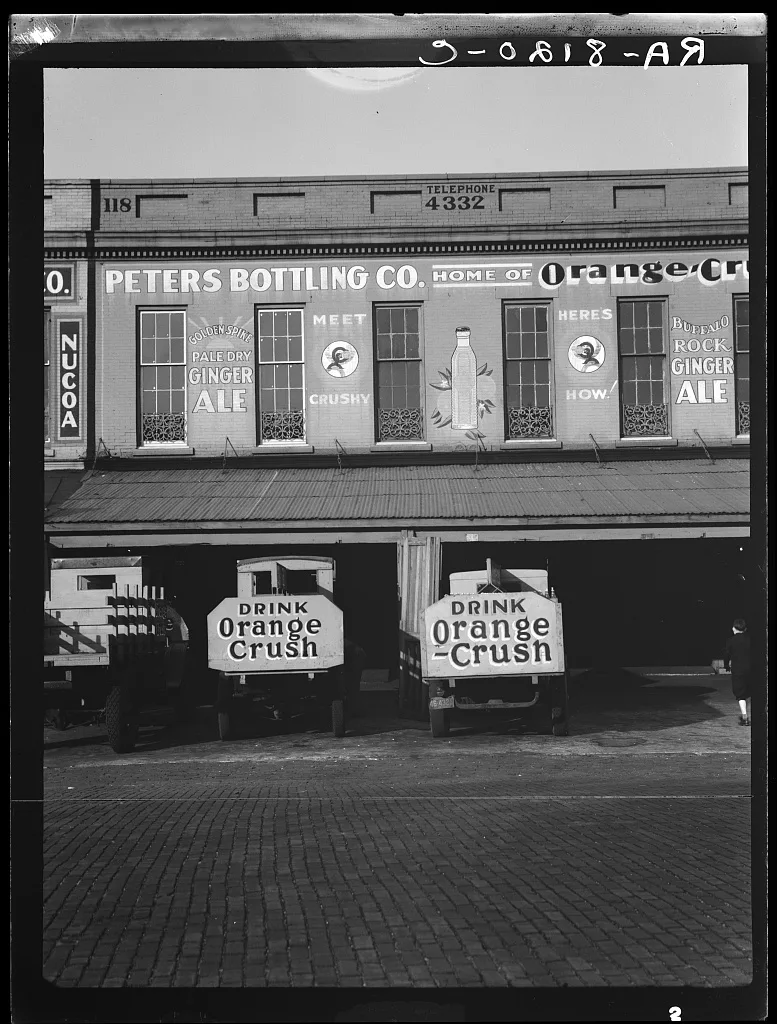 Waterfront warehouses. Louisiana, 1936