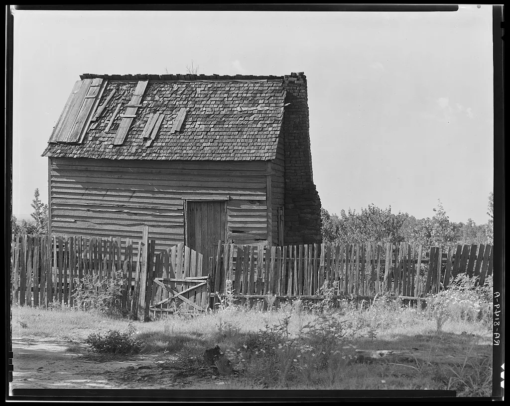 Prayer meeting house. Hale County, Alabama. Frank Tengle's farm, 1936