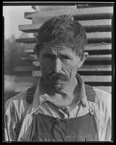 Frank Tengle, cotton sharecropper. Hale County, Alabama, 1936