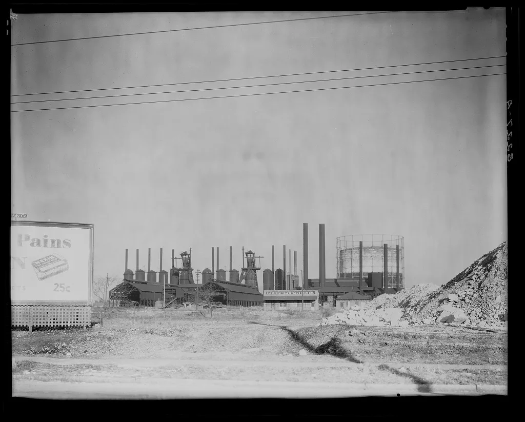 Steel mill. Vicinity of Montgomery, Alabama, 1936
