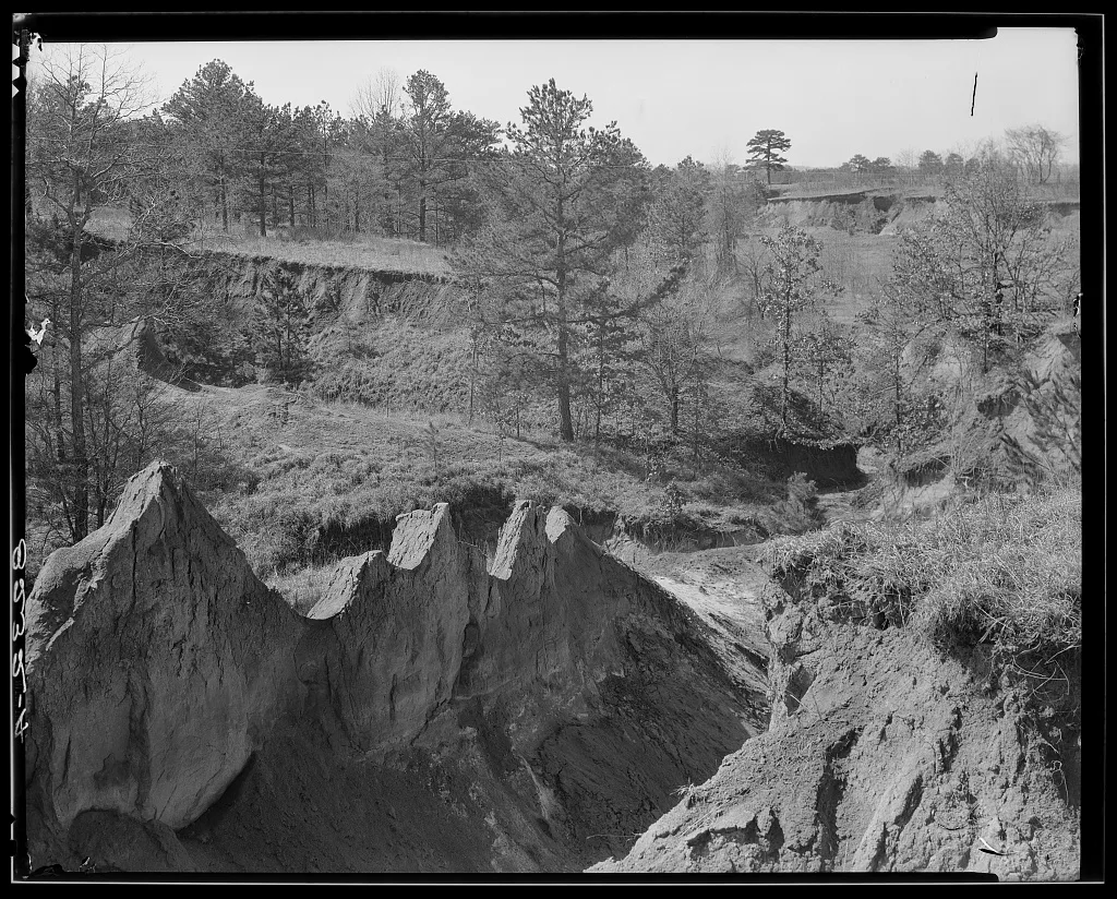 Erosion. Mississippi, 1936